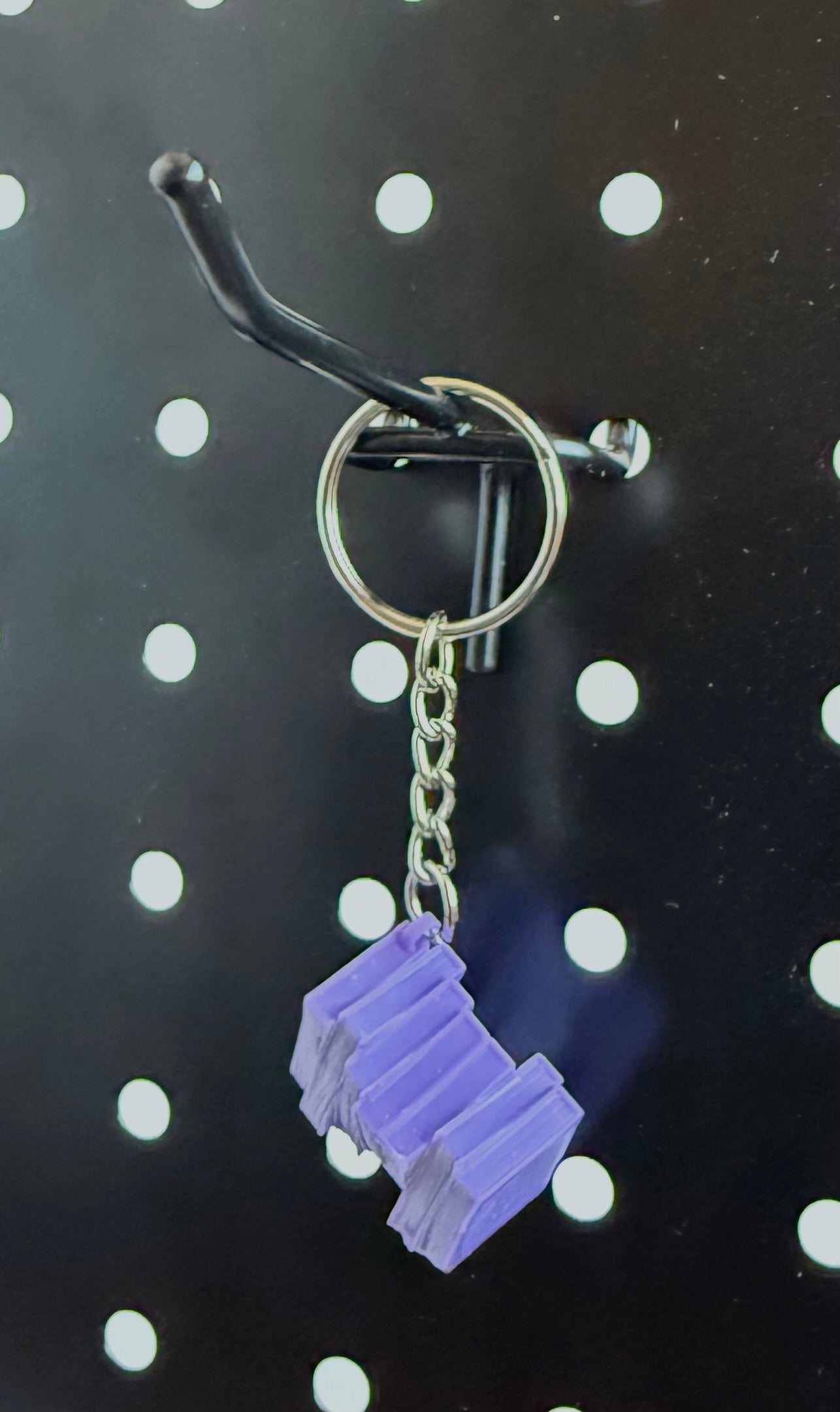 Stack of Books Keychain